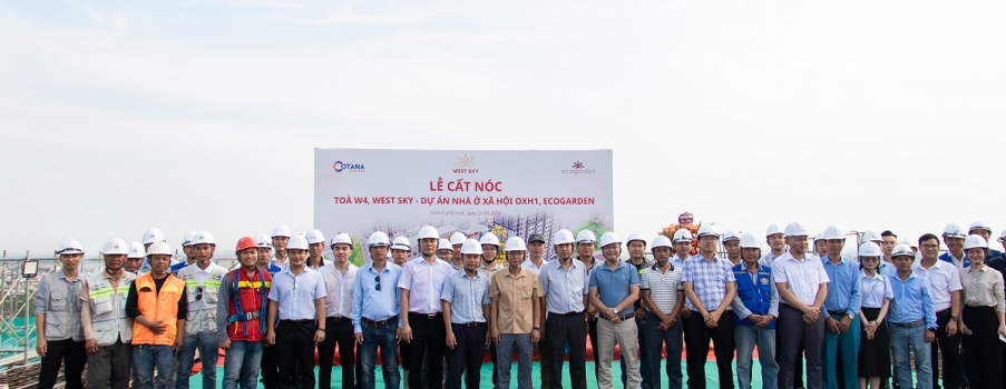 CẤT NÓC TÒA W4, WEST SKY – NOXH CHUNG CƯ CAO TẦNG OXH1, ECOGARDEN